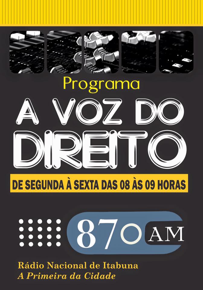 Programa A Voz do Direito completa 3 meses